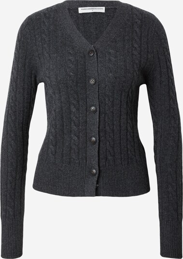 Pure Cashmere NYC Cardigan 'CLASSIC' i mørkegrå, Produktvisning