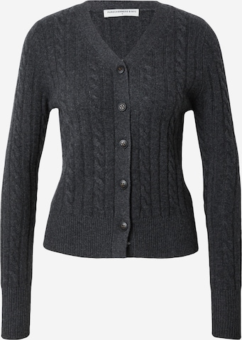 Pure Cashmere NYC Strickjacke 'CLASSIC' in Grau: predná strana