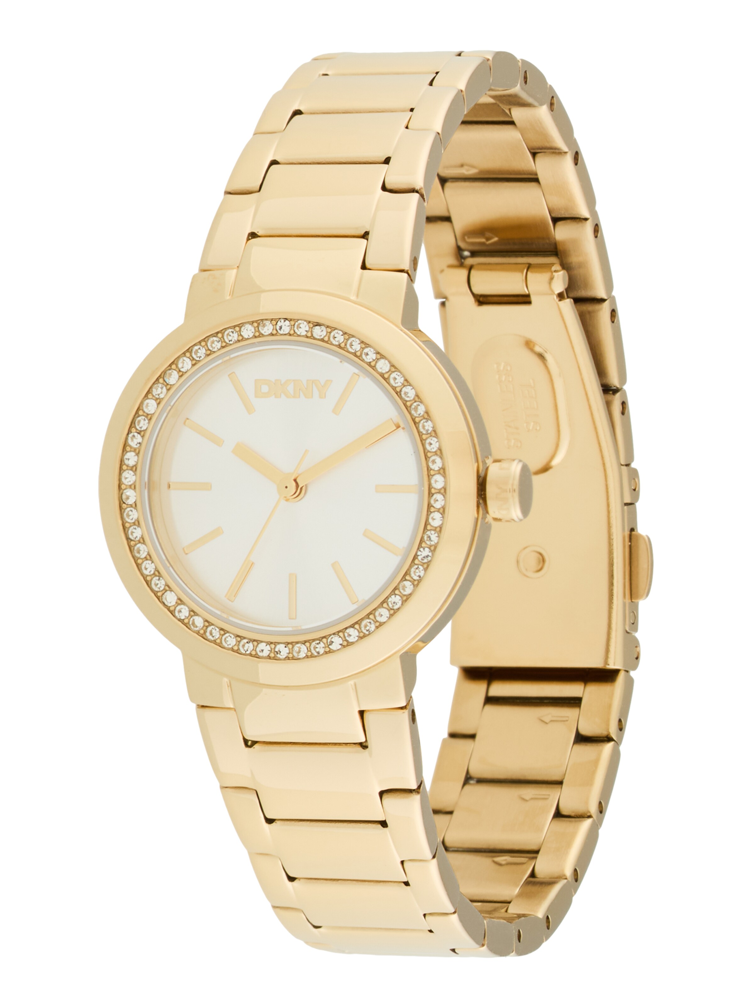 DKNY Analoginen kello värissä kulta: etupuoli