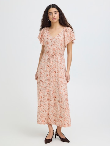 ICHI Φόρεμα 'IHAYA' σε μπεζ: μπροστά