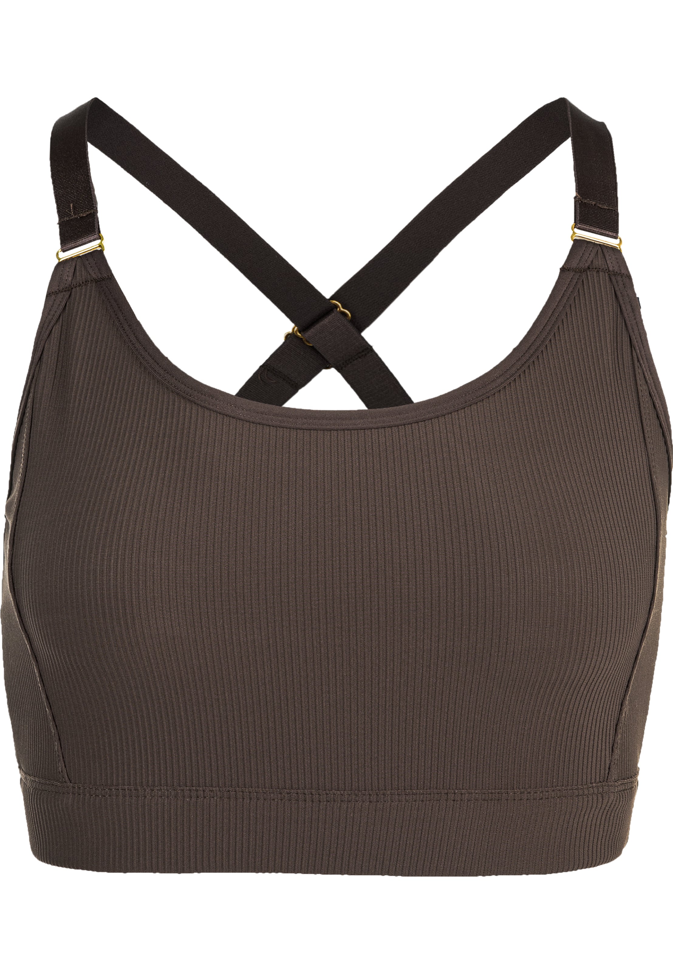 Athlecia Bralette Sports Bra 'Filucca' in Brown: front