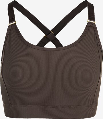 Athlecia Sports Bra 'Filucca' in Brown: front