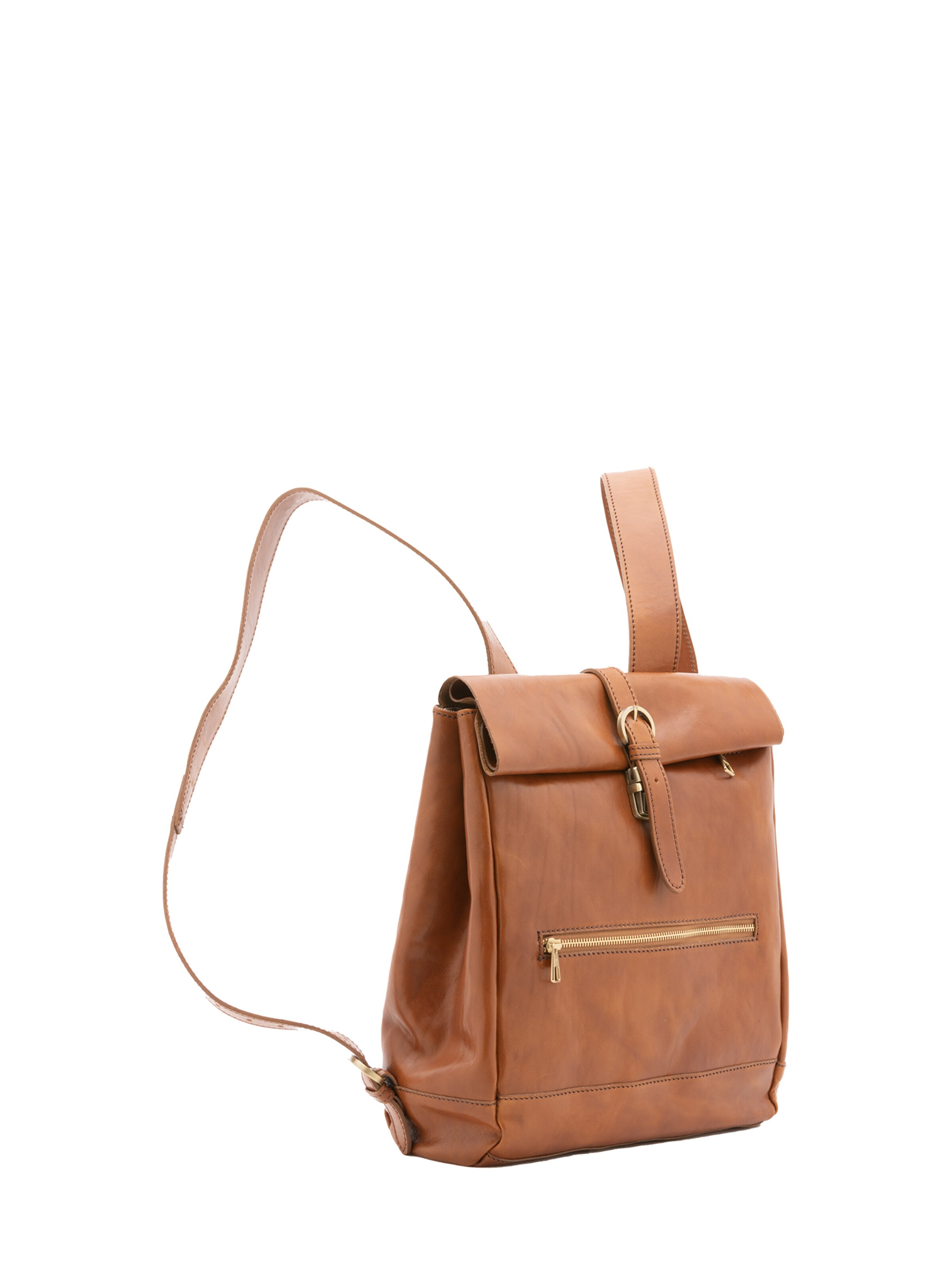 Zaino di Viola Castellani in marrone: frontale