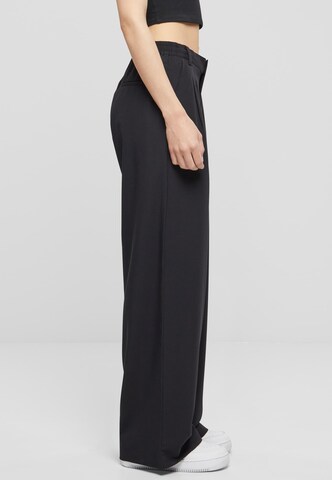 Wide leg Pantaloni di Urban Classics in nero