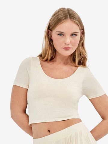 Gisela Tréning póló - bézs