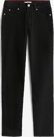 TOMMY HILFIGER Slimfit Farkut värissä musta: etupuoli