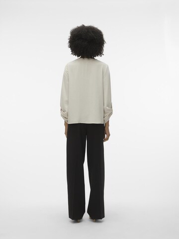 VERO MODA Bluse 'Kas' in Grau