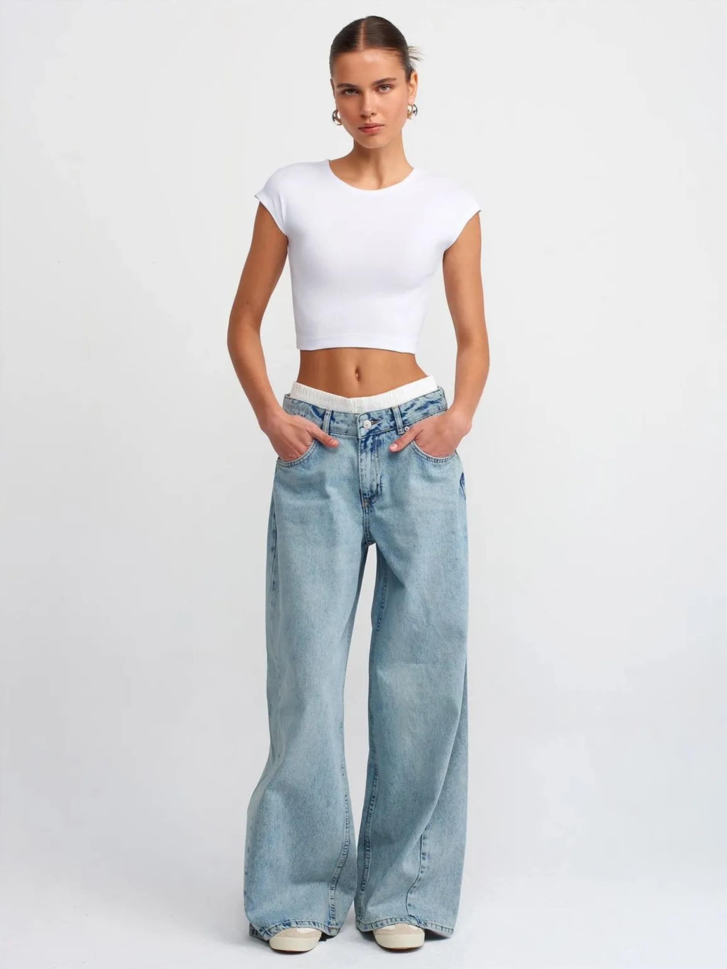 Dilvin Blouse in Wit