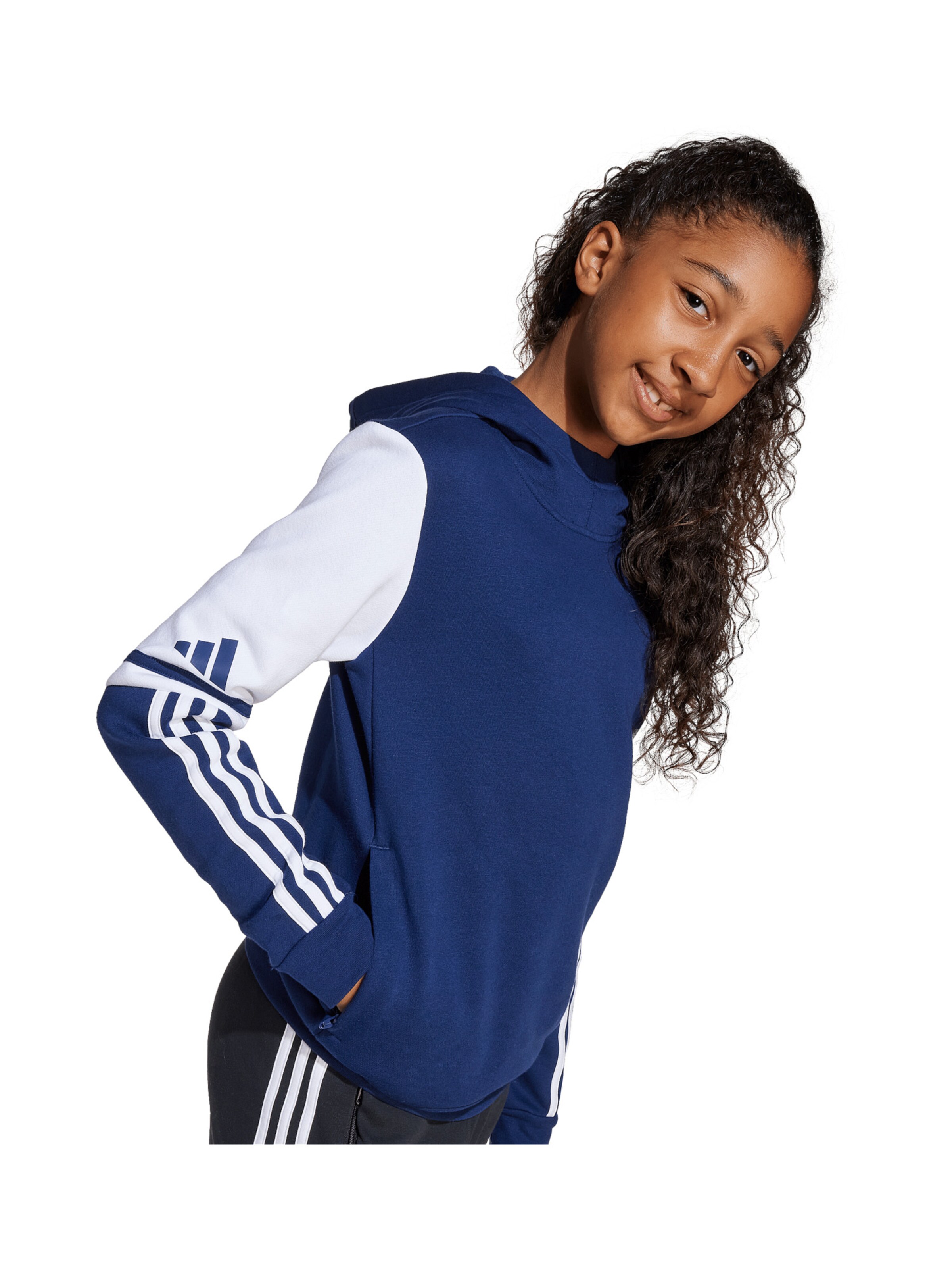 ADIDAS PERFORMANCE Sportovní mikina – modrá