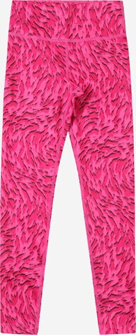 Skinny Pantaloni sport 'ONE' de la NIKE pe roz: față
