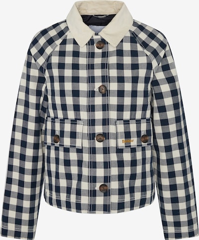 Barbour Tussenjas 'Maddison Cas' in de kleur Navy / Curry / Offwhite, Productweergave