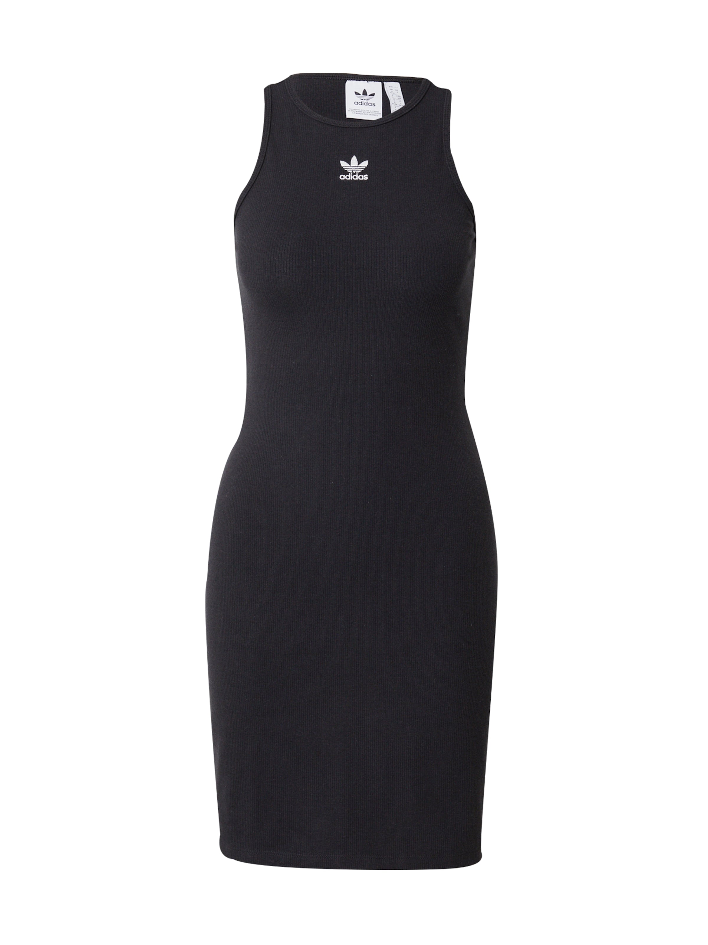 ADIDAS ORIGINALS - Vestido 'Essentials' en negro: frente