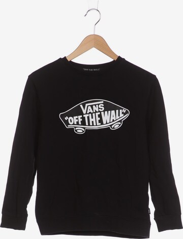 VANS Sweatshirt & Zip-Up Hoodie in L in Black: front