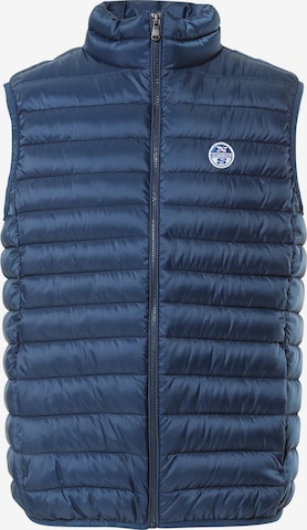 North Sails Bodywarmer 'Crozet' in Blauw: voorkant