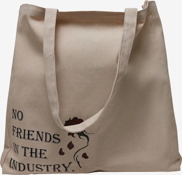 Sac bandoulière 'No Friends' Mister Tee en blanc : devant