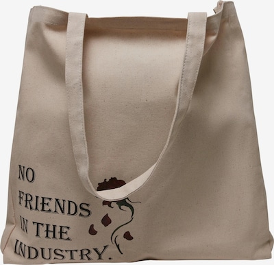 Mister Tee Shoulder bag 'No Friends' in Dark green / Dark red / Black / Wool white, Item view