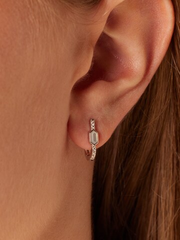 Boucles d'oreilles 'Klassisch' Lucardi en argent