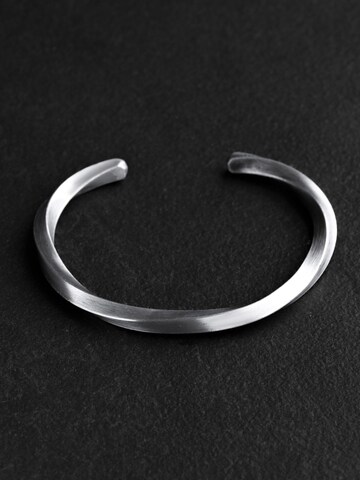 REYTEL Armband 'MOVEMENT' in Zilver: voorkant