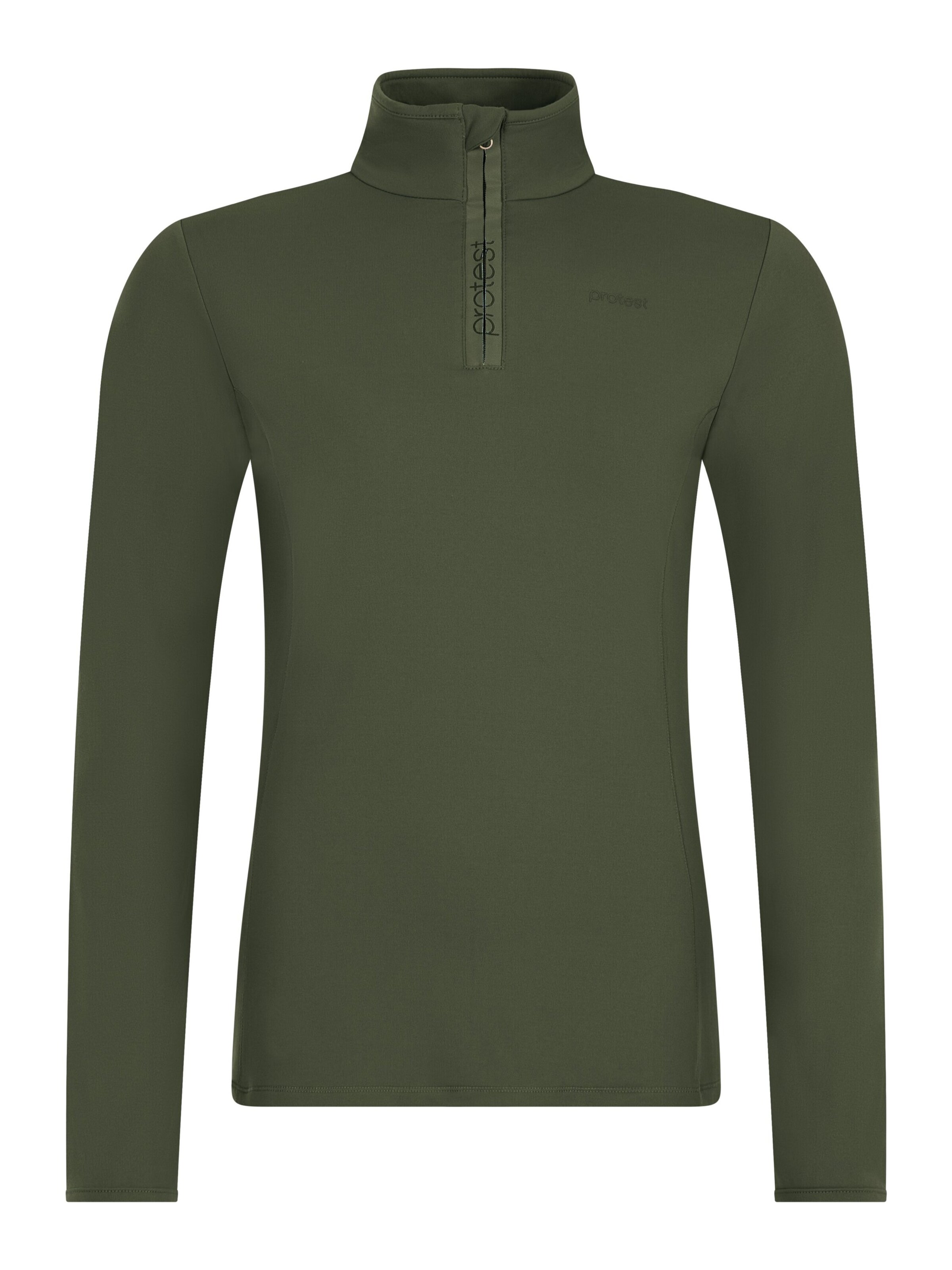 PROTEST Sportsweatshirt 'REFABRIZ'‌‌‌ in Grün: Vorderseite