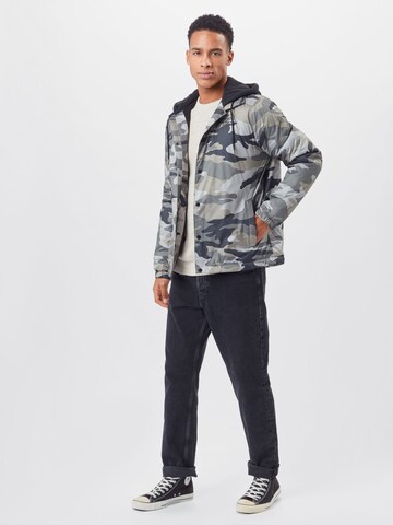 HOLLISTER Prechodná bunda - Sivá