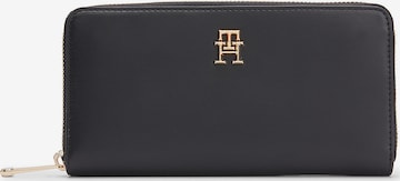 TOMMY HILFIGER Wallet in Black: front