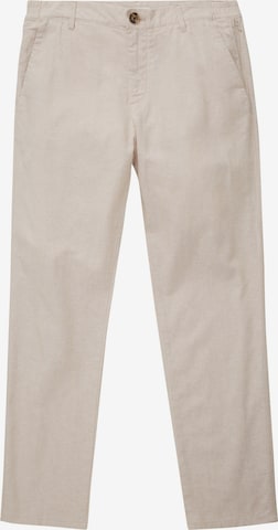 Regular Pantaloni eleganți de la TOM TAILOR pe bej: față
