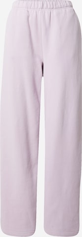 GAP Wide leg Byxa i lila: framsida