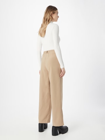 Hailys Loose fit Pleat-Front Pants 'Grace' in Beige