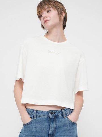 REPLAY Póló - fehér