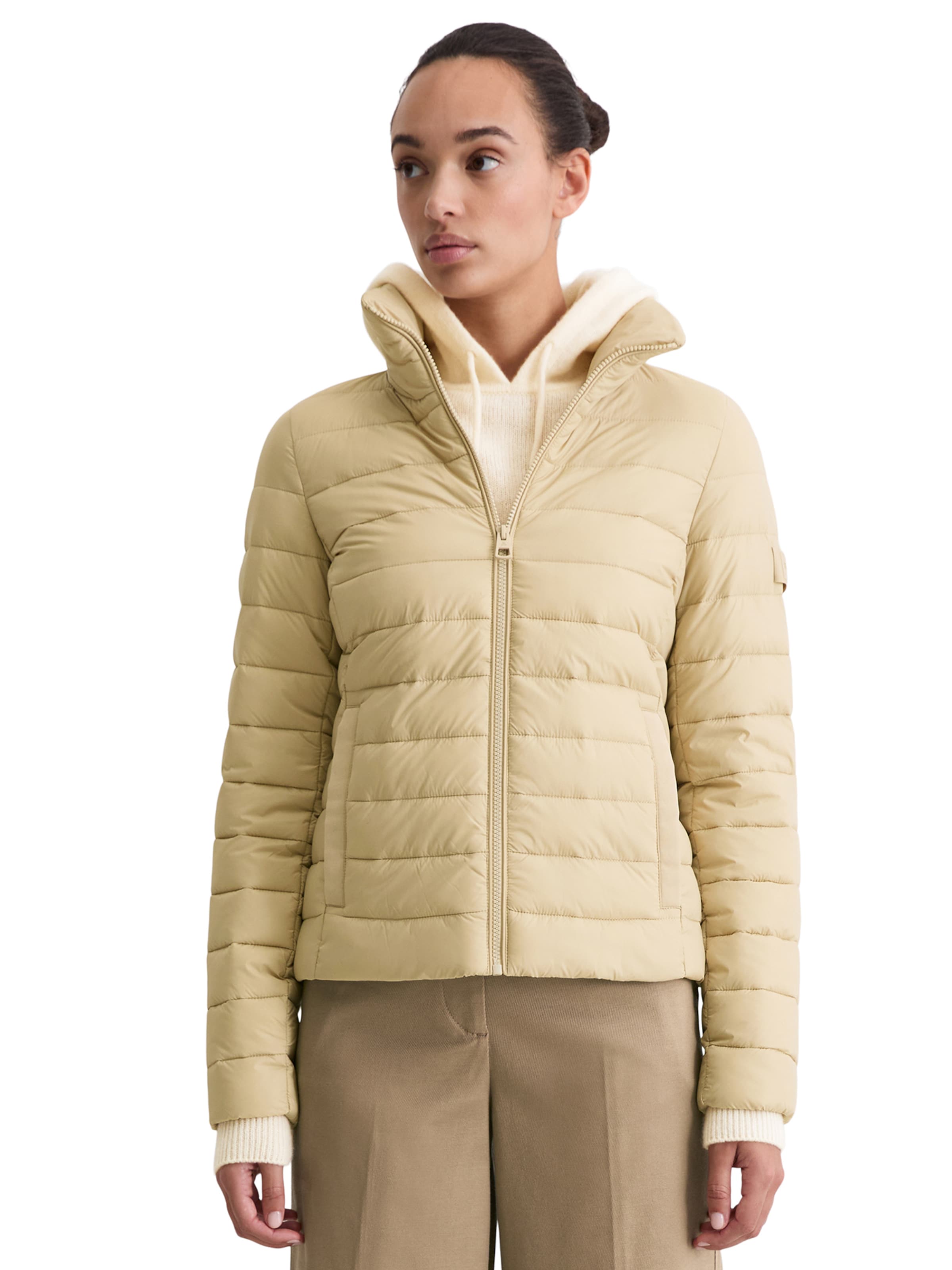 Marc O'Polo Демисезонная куртка в Бежевый: спереди