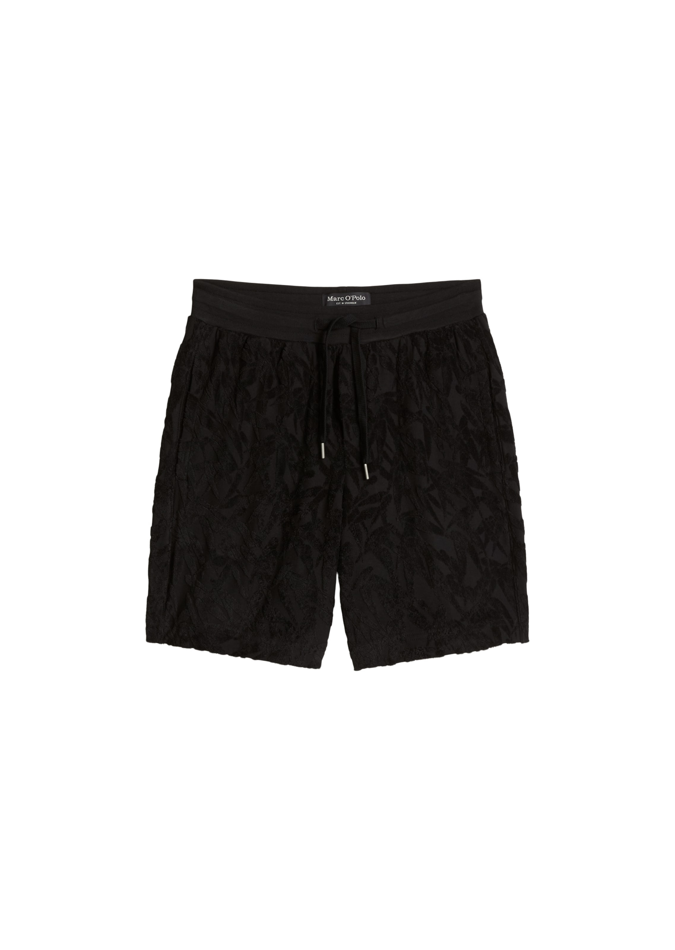 Marc O'Polo Regular Pants in Black: front