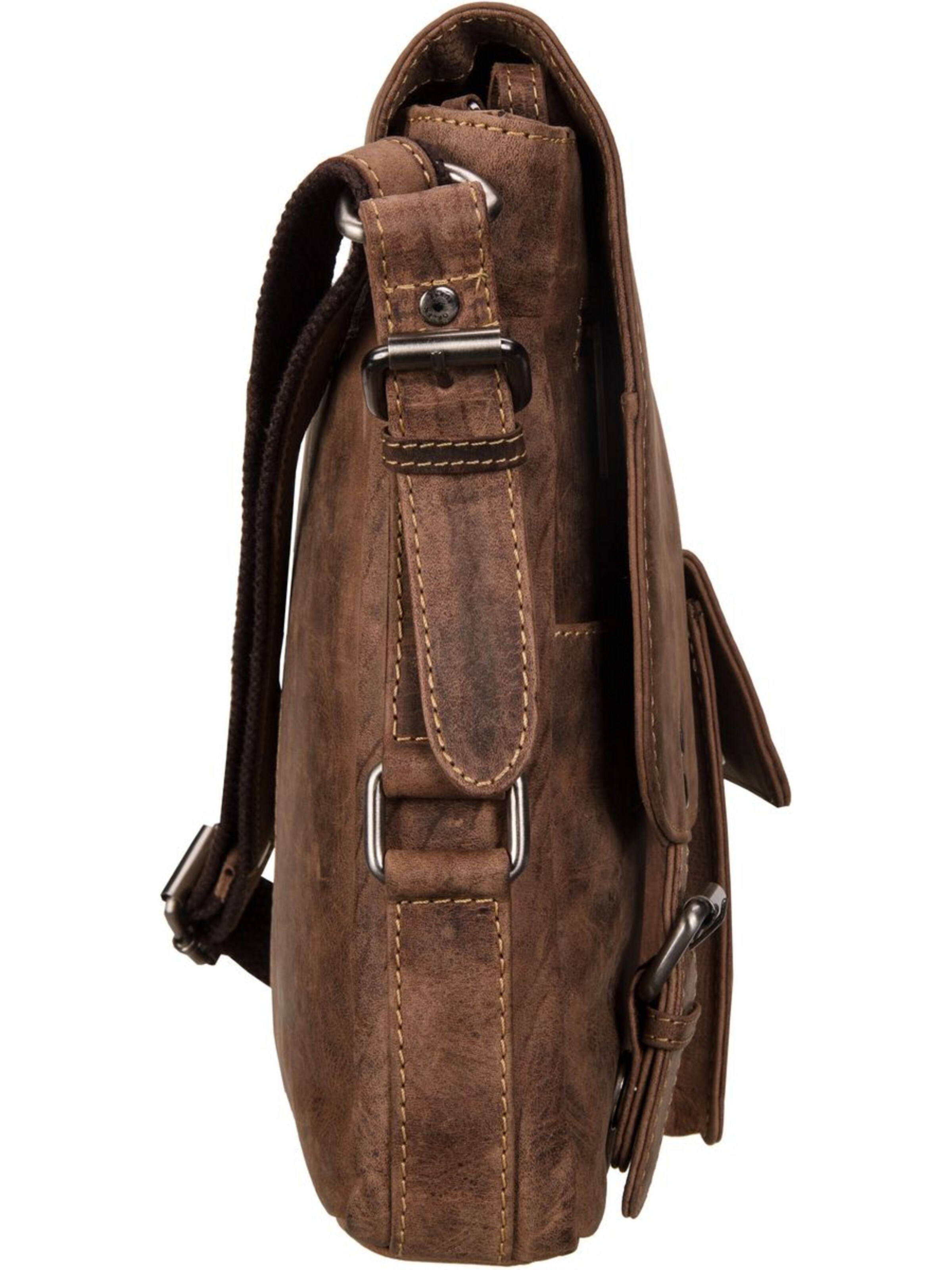 GREENBURRY Umhängetasche 'Revival Vol. 1' in Braun