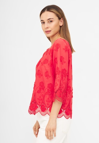 TOOche Blouse 'Key West' in Rood