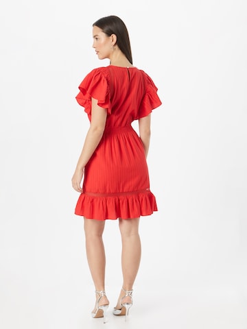 BOSS Orange Kleid 'Destina' in Rot