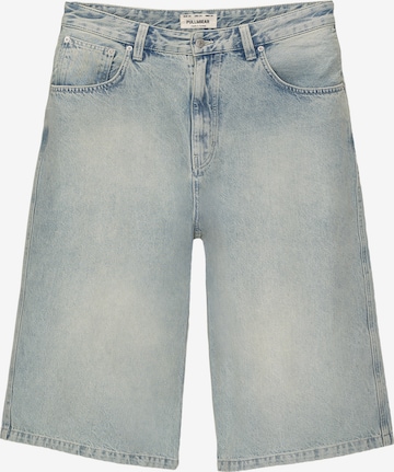 Pull&Bear Loosefit Farkut värissä sininen: etupuoli