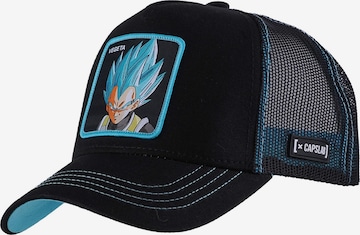 Casquette Capslab en noir : devant