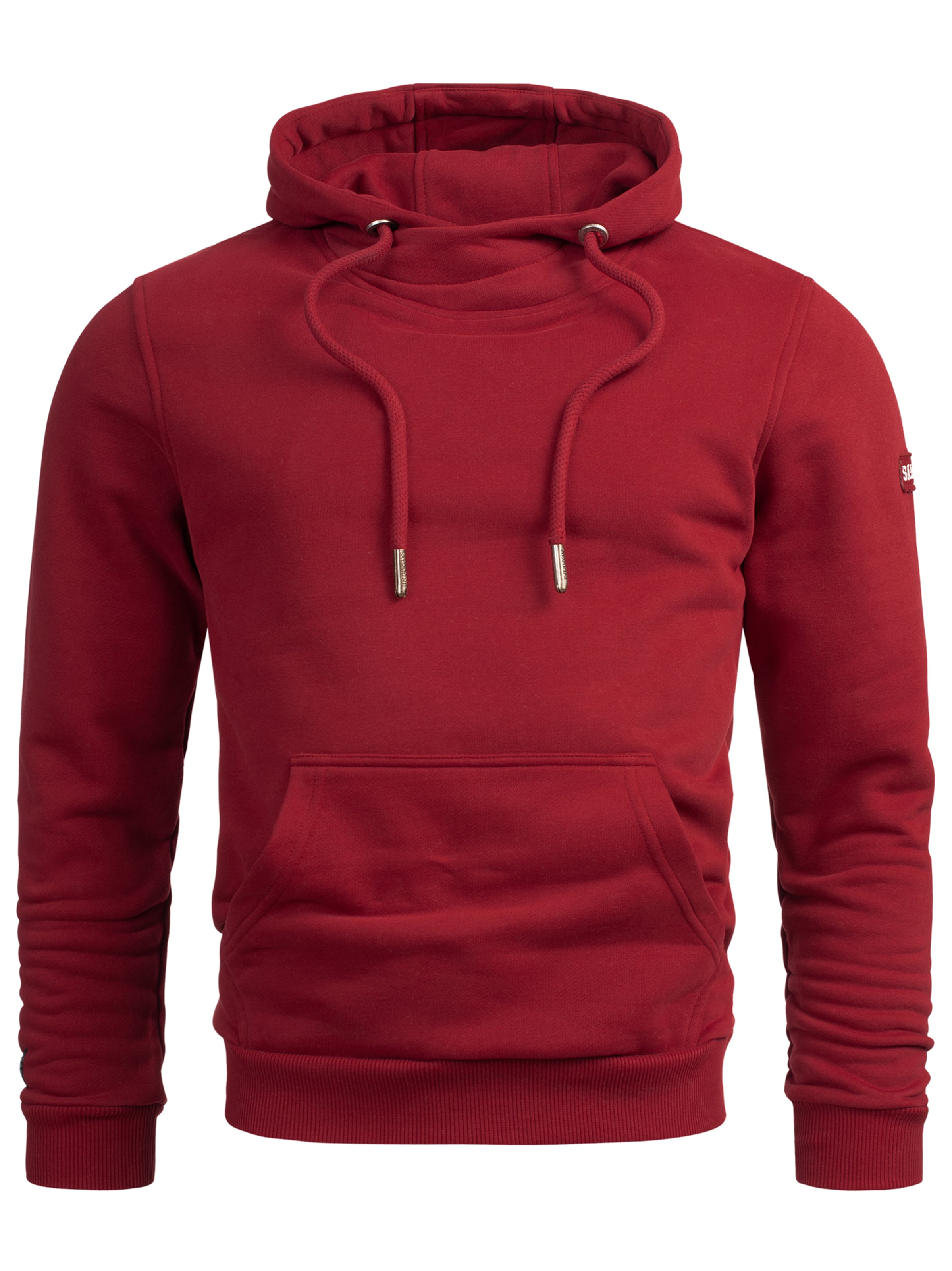Alessandro Salvarini Sweatshirt 'Calgarii' in Rood: voorkant