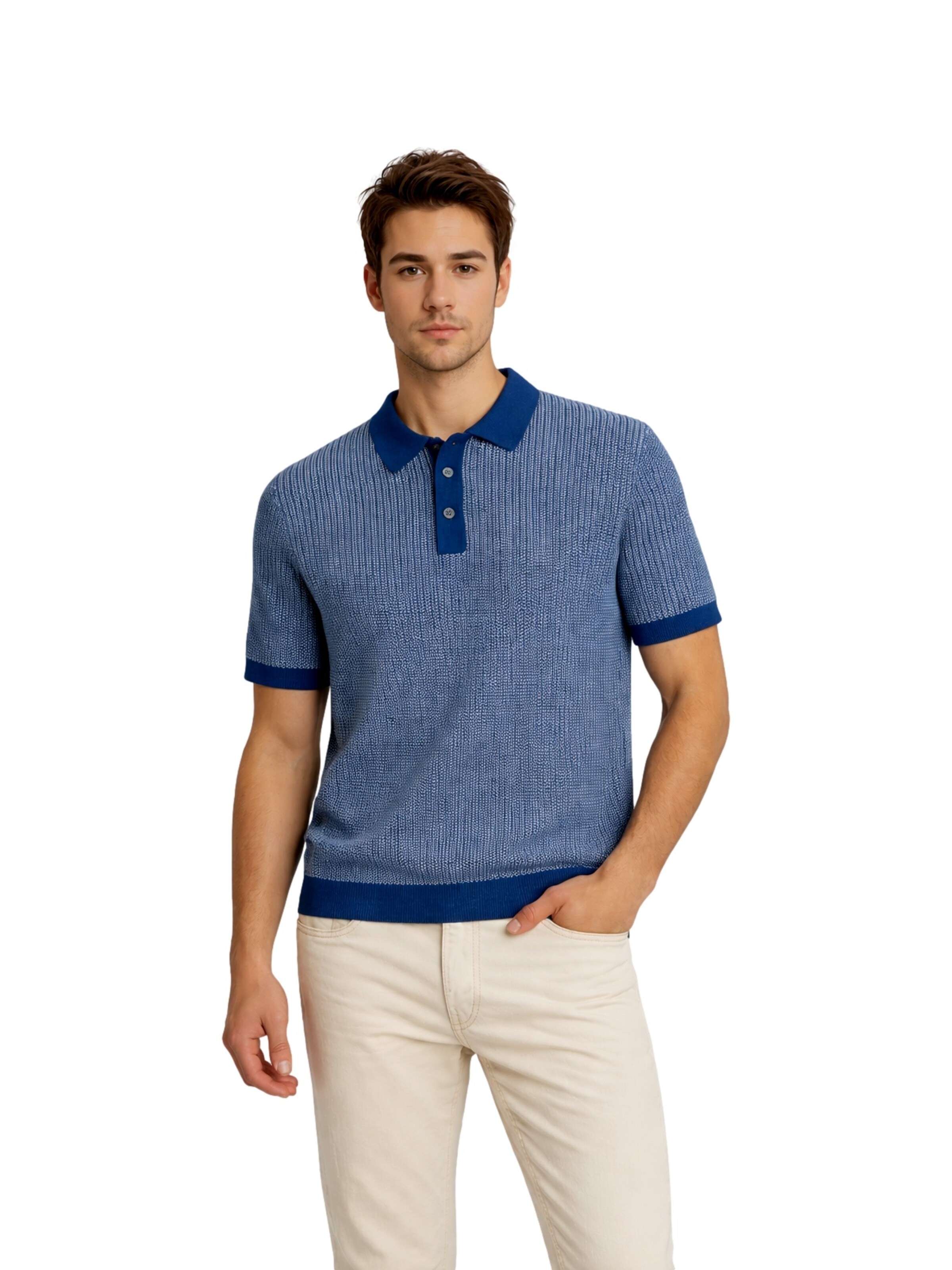 T-Shirt 'Bluchris' JACK & JONES en bleu : devant