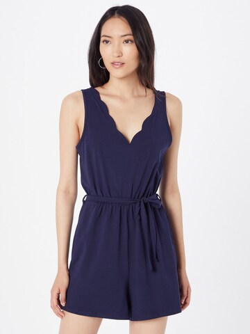 ABOUT YOU Jumpsuit 'Caroline' in Blauw: voorkant