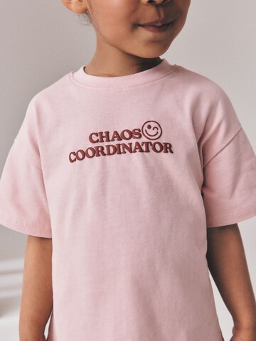 Next T-Shirt 'Mama' in Pink