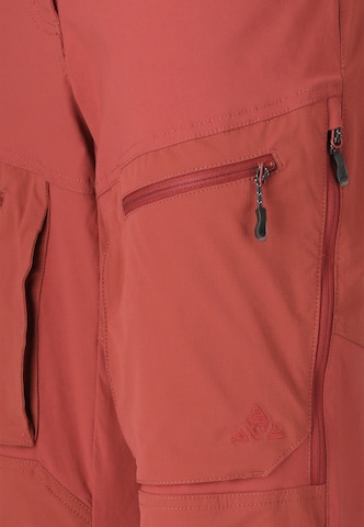 Whistler Regular Outdoor trousers 'Kodiak' in Red