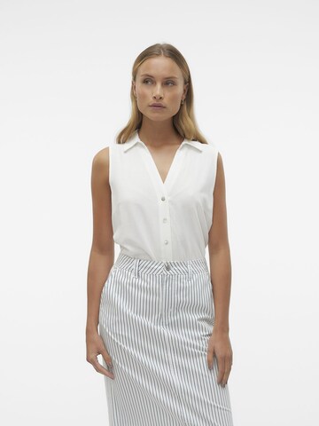 VERO MODA Bluse 'VMMymilo' i hvid: forside