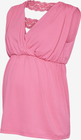 MAMALICIOUS Bluse 'Zorina Tess' in Pink: predná strana