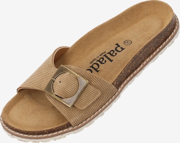 Mule 'Sardo Corda' Palado en beige : devant