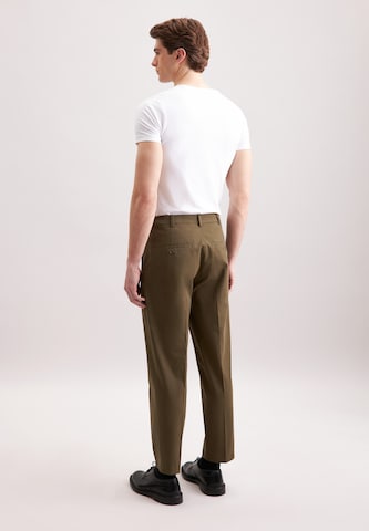 Regular Pantalon chino SEIDENSTICKER en vert
