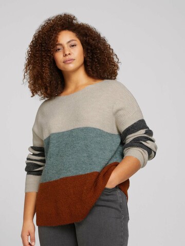 Tom Tailor Women + Sweater in Beige