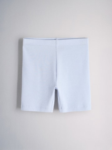 The Set Skinny Shorts in Blau