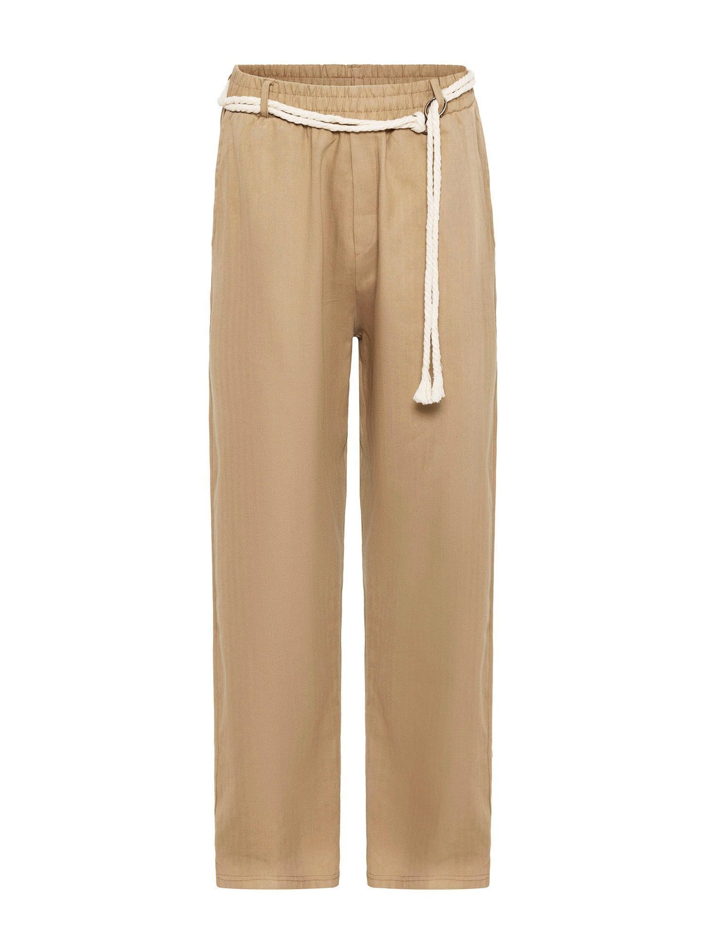 Dandalo Regularen Hlače | bež barva: sprednja stran
