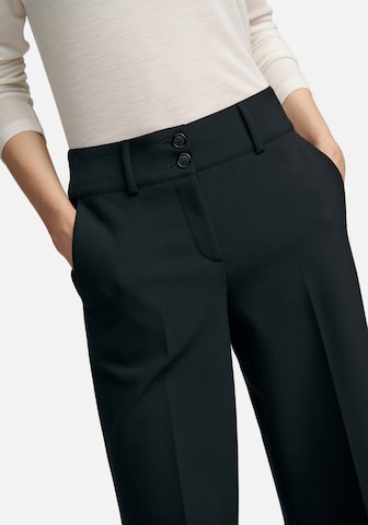 Wide Leg Pantalon à plis Fadenmeister Berlin en noir