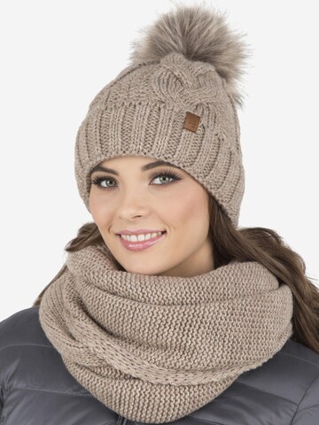 Vivisence Mütze '7014 Set' in Beige